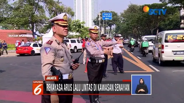 4 Akses Masuk ke GBK yang Ditutup hingga Pembukaan Asian Games Selesai