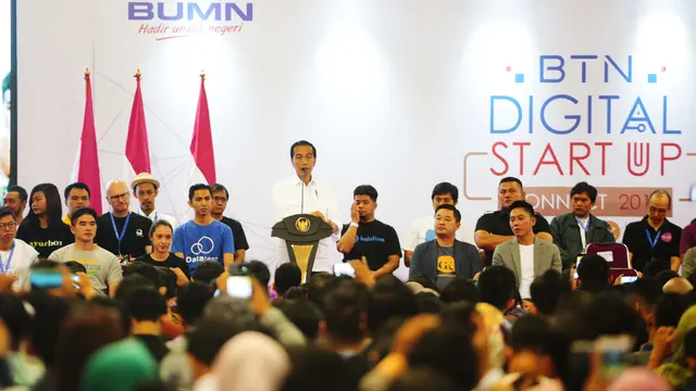 Jokowi Hadiri Digital Startup Connect