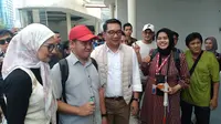 Ridwan Kamil memastikan Ahmad Riza Patria akan menjadi ketua timses pemenangan Ridwan Kamil-Suswono. (Merdeka.com/ Nur Habibie)