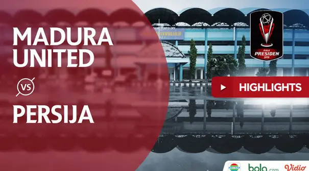 Berita video highlights Piala Presiden 2019 antara Madura United menghadapi Persija Jakarta  yang berakhir dengan skor 2-2.