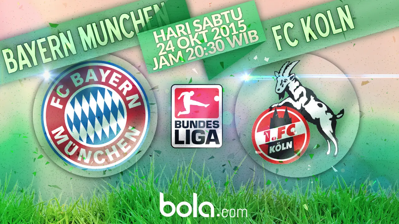 Bayern Munchen vs FC Koln (Bola.com/Samsul Hadi)