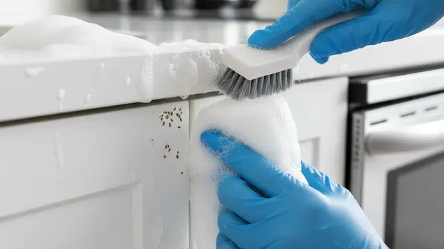 Cara agar Kecoa Tidak Buang Kotoran di Tempat yang Sama di Dapur. AI
