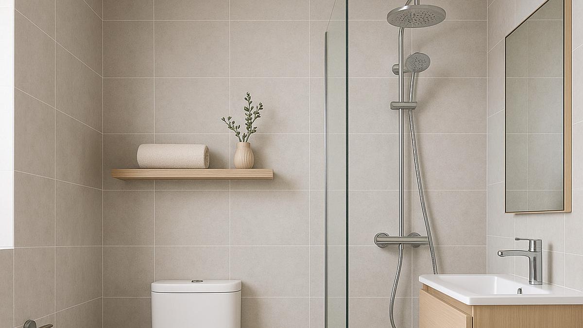 7 Desain Kamar Mandi Minimalis 2x2 dengan Kloset Duduk dan Shower