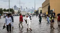 Banjir Landa Dubai, Puluhan Jadwal Penerbangan di UEA Sempat Dibatalkan