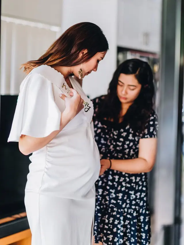 7 Momen Bahagia Acha Sinaga Gelar Baby Shower di Sydney