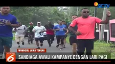 Sandi juga menyampaikan kekagumannya pada alam di Wonogiri khususnya di sekitar wilayah Pracimantoro yang bisa menjadi potensi objek wisata.