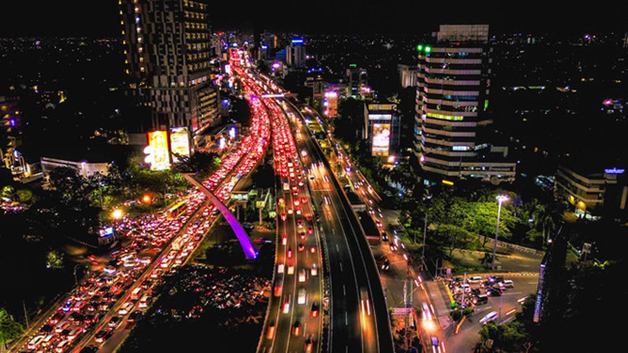 Memukau, Keelokan Ibu Kota Jakarta Dilihat dari Langit
