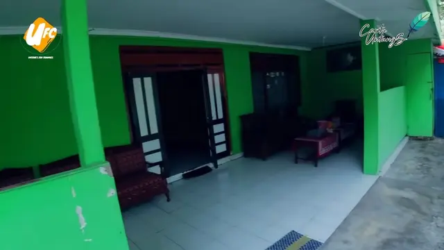 Rumah Arie Untung di Klaten. (Foto: Tangkapan layar YouTube Cerita Untungs)
