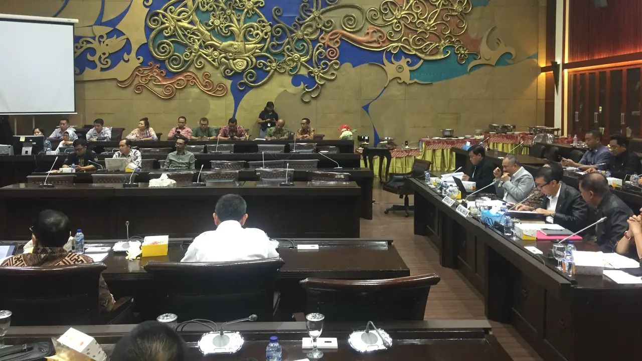 Menkumham Yasonna Laoly di DPR, Kamis (12/9/2019).