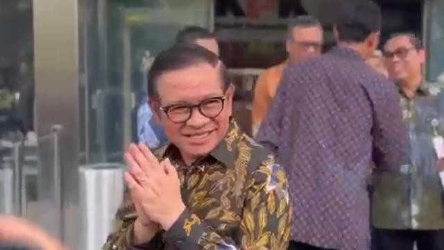 Gubernur DKI Jakarta Pramono Anung menyambangi  Komisi Pemberantasan Korupsi (KPK) pada Kamis (16/10/2025).