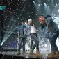 Big Bang yang memesona saat tampil dalam M!Countdown membawakan lagu terbarunya We Like  2 Party.