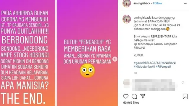 Harga Masker Kian Meroket, 5 Selebriti Ini Tunjukan Aksi Protesnya