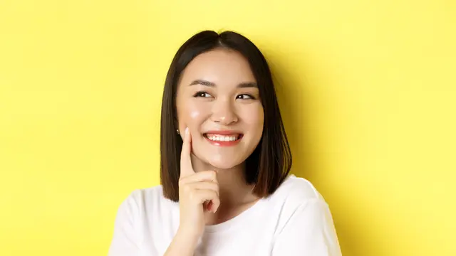 ilustrasi gaya rambut blunt