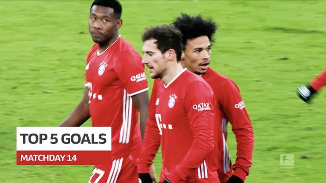 Berita video gol-gol terbaik yang terjadi pada pekan ke-14 Bundesliga 2020/2021, termasuk torehan indah dari Jadon Sancho dan Leroy Sane.