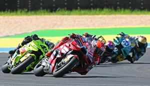 Marc Marquez pada balapan MotoGP Amerika Serikat 2026. (EVARISTO SA / AFP)