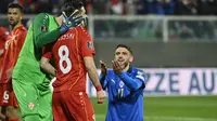 Italia Gagal Lolos ke Piala Dunia 2022, Didepak Makedonia (AFP)
