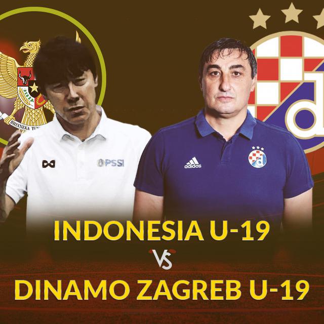 Indonesia U-19 vs Dinamo Zagreb U-19: Shin Tae-yong vs Goce Sedloski