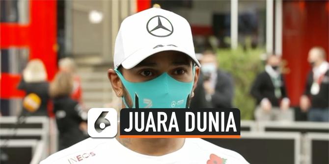 VIDEO: Lewis Hamilton Menang Grand Prix Emilia Romagna di Italia