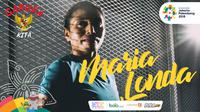 Garuda Kita Asian Games Maria Londa (Bola.com/Adreanus Titus)