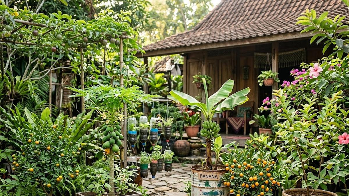 8 Pohon Buah Mini Daun Unik untuk Foodscaping, Cepat Panen dan Bisa Percantik Hunian