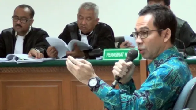 Emosi Saat Persidangan, Wawan Mohon Maaf kepada Hakim