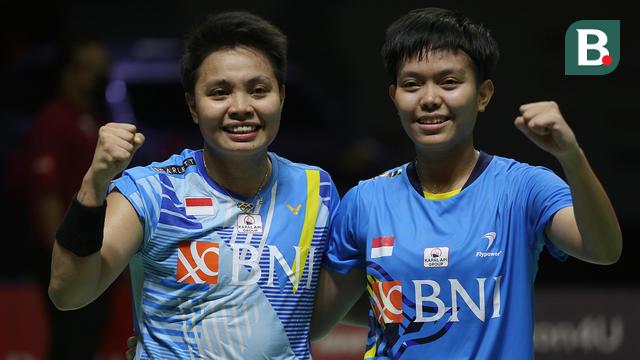 Foto: Joss! Apriyani / Siti Fadia Bungkam Ganda Putri Malaysia dan Jejakkan Kaki ke Final Daihatsu Indonesia Masters 2022