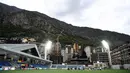 Suasana latihan timnas Prancis di stadion Nasional di Andorra La Vella (10/6/2019). Prancis akan bertanding melawan timnas Andorra pada grup H Kualifikasi Piala Eropa 2020 di Estadi Nacional d'Andorra. (AFP Photo/Franck Fife)