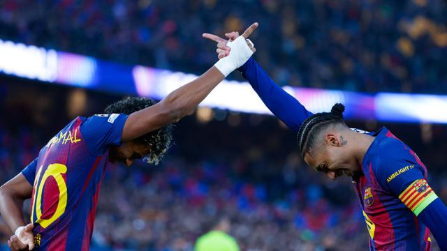 Foto: Barcelona Pesta Gol ke Gawang Newcastle United, Melaju Mulus ke Babak Perempat Final Liga Champions