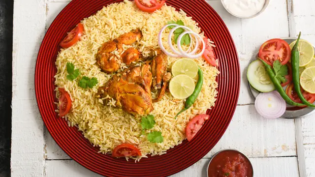 ilustrasi aneka nasi khas timur tengah yang bisa menggiurkan lidah/Santhosh Varghese/shutterstock