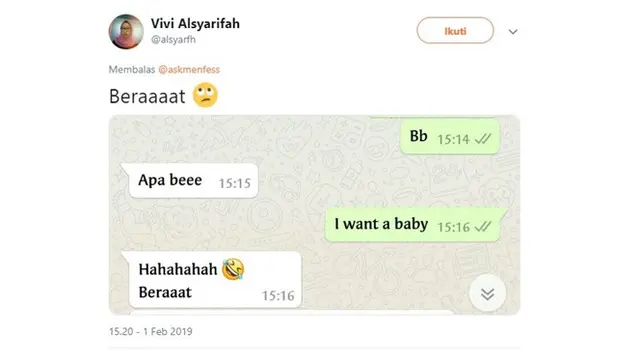chat i want a baby