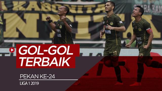 Berita video gol-gol terbaik yang tercipta pada pekan ke-24 Shopee Liga 1 2019. Gol siapa yang menjadi favoritmu?