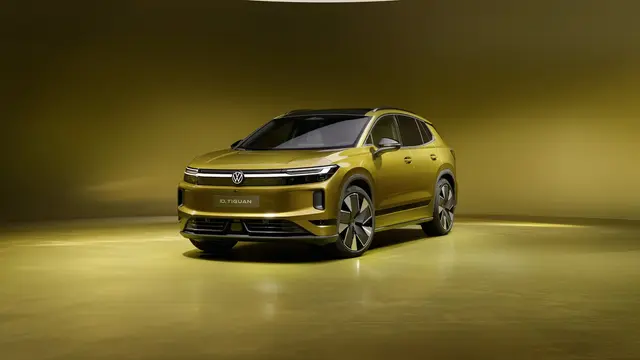 Fasia Depan Modern Volkswagen ID. Tiguan dengan Lampu Visor LED