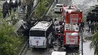 Bom Meledak di Istanbul Targetkan Bus Polisi, Puluhan Terluka (Reuters)