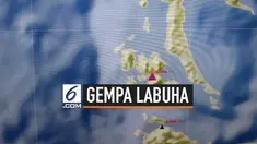 BMKG Ternate mencatat setidaknya ada 92 kali gempa susulan yang hingga pagi ini terasa di Labuha, Maluku Utara sejak Minggu (14/7).