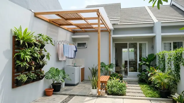 Rumah Tipe 36 yang Sejuk untuk Keluarga 3 Orang