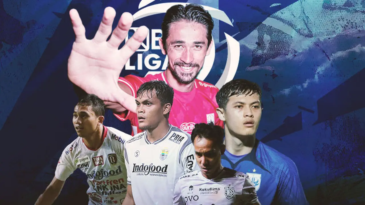 Liga 1 - Ricky fajrin, Novri Setiawan, Rahmad Irianto, Gavin Kwan, Alfreandra Dewangga