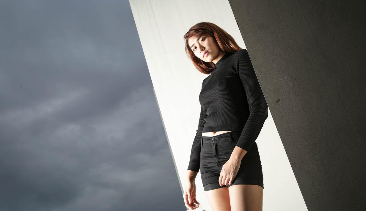 Yolla Yuliana sudah memperkuat timnas voli putri Indonesia sejak tahun 2013 lalu. (Bola.com/Vitalis Yogi Trisna)