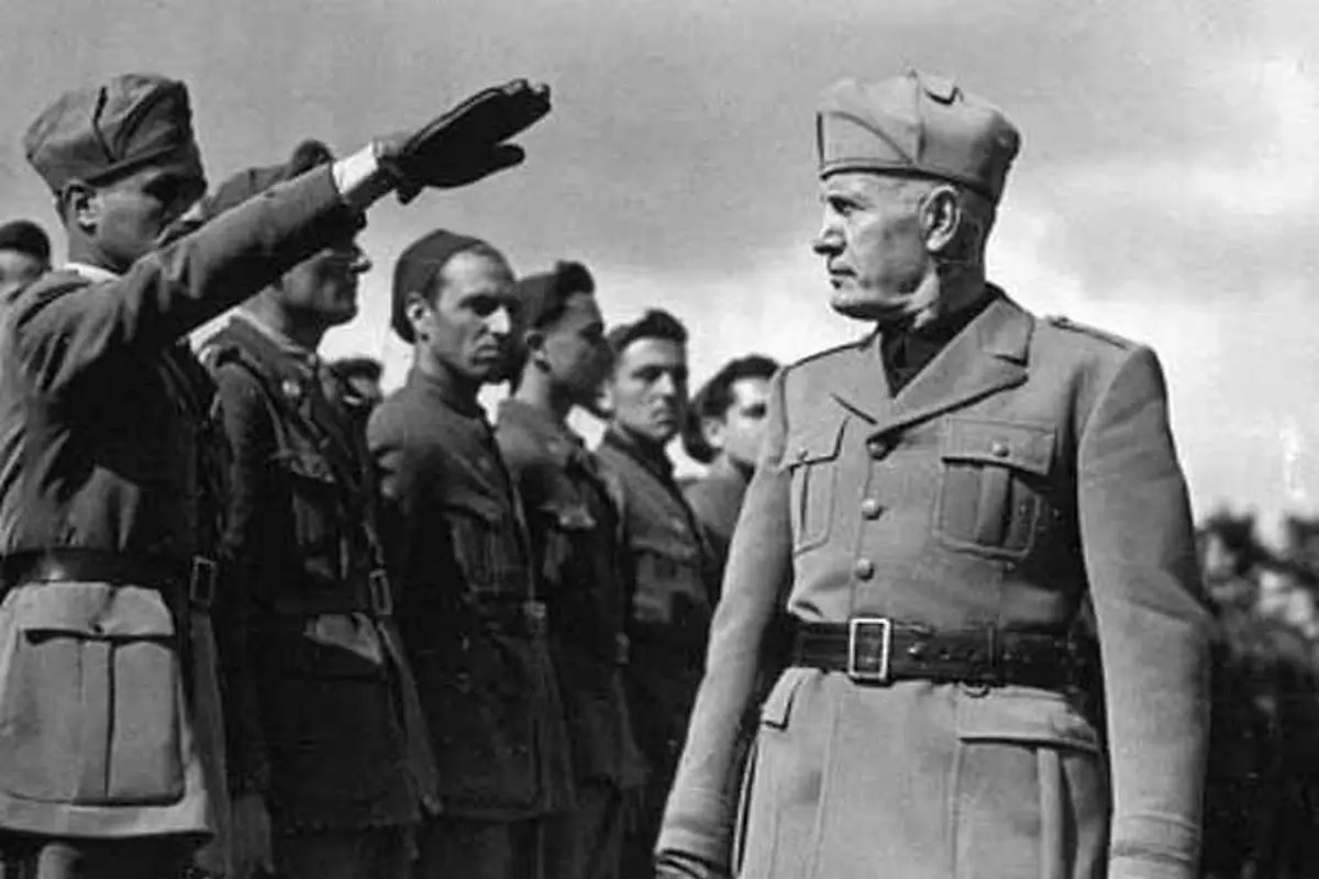 Diktator Italia Benito Mussolini (Wikipedia/Public Domain)