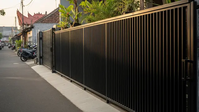 Desain Pagar Rumah Anti Pandang/ Ilustrasi AI