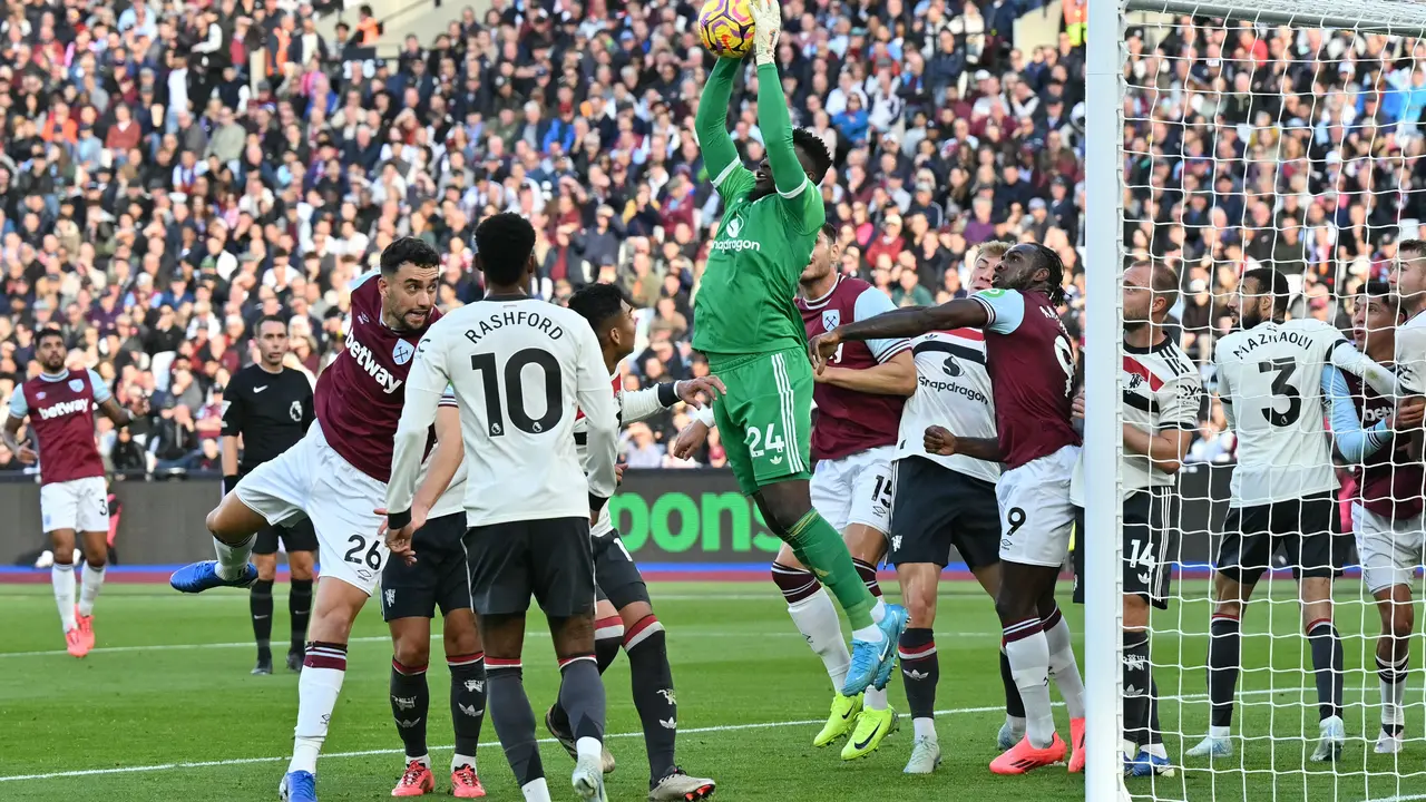 West Ham United vs Manchester United, Premier League
