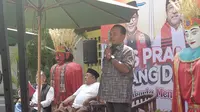 Wakil Sekretaris Tim Pemenangan Pramono-Rano, Beno Muhamad Ibnu (Alma Fikhasari/Merdeka.com)