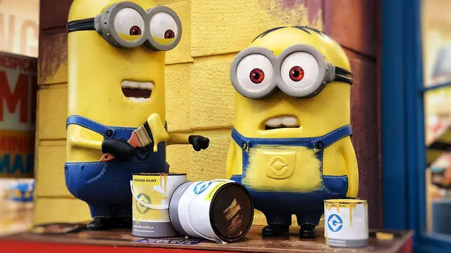 Ilustrasi karakter kartun Minions