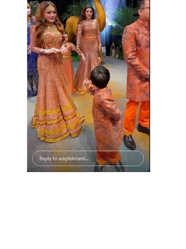 8 Potret Henna Night Aurel Hermansyah Jelang Pernikahan, Meriah Banget
