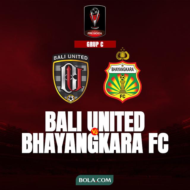 Piala Presiden 2022 - Grup C - Bali United Vs Bhayangkara FC
