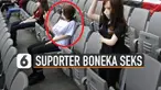 Manekin untuk meramaikan tribun tersebut ternyata boneka seks.