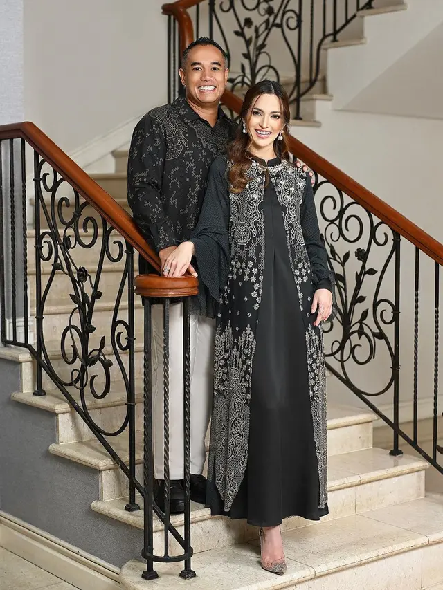 Nia Ramadhani kenakan busana Lebaran (Instagram/ramadhaniabakrie)