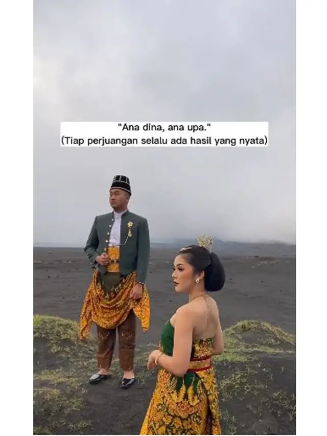 6 Potret Prewedding Fay Nabila, Busana dan Tata Rias Jawa Bikin Pangling