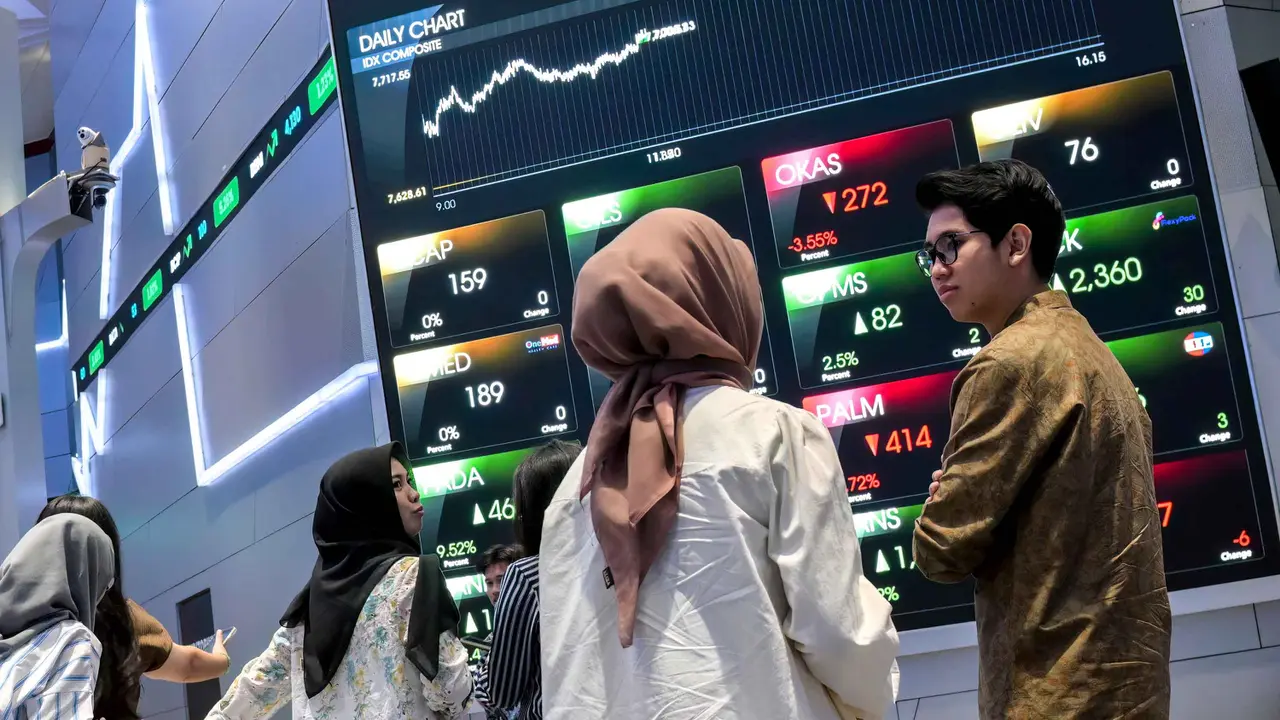 Hari ini, Indeks Harga Saham Gabungan Berakhir di Zona Hijau