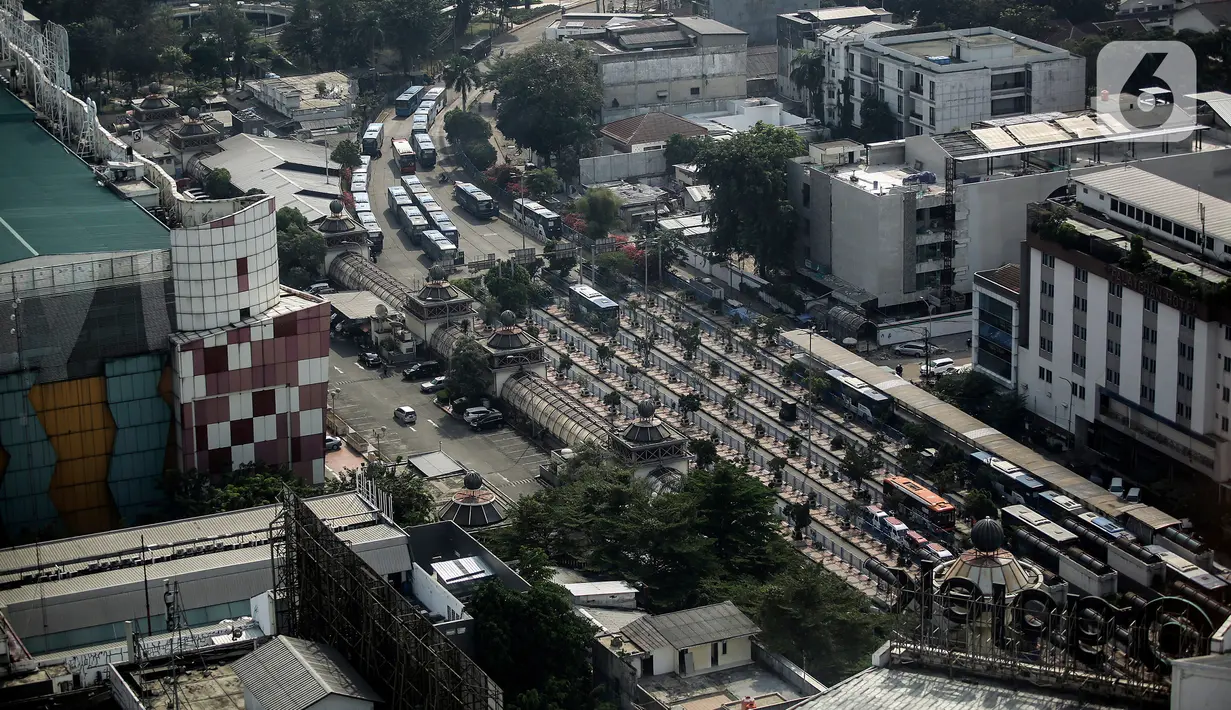PT Mass Rapid Transit (MRT) Jakarta berencana menjadikan kawasan Blok M menjadi berorientasi transit (transit oriented development/TOD). (Liputan6.com/Johan Tallo)