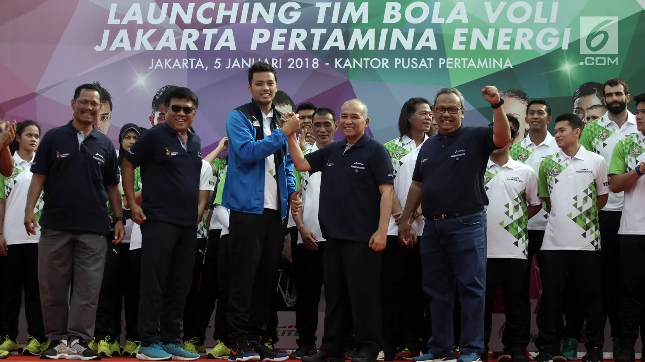 Launching Tim, Jakarta Pertamina Siap Pertahankan Gelar Proliga 2018